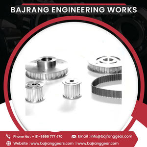 Polea de correa dentada de aluminio personalizada de alta precisión de la industria de maquinaria de gran calidad a un precio razonable - Product Image 6