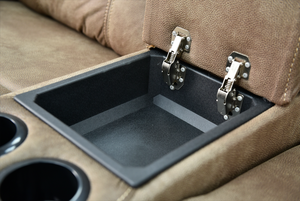 เบาะนั่งแบบพนักพิงผ้า LUKE พร้อมคอนโซลและเครื่องร่อน - Product Image 4