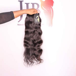 Extensiones de Cabello Natural Ondulado, Cabello Virgen Indio con Cutícula Alineada, Cabello Humano Natural sin Procesar - Product Image 2