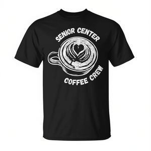 Camiseta de la tripulación de café de abuelos y abuelitas para personas mayores para el Día del Senior en el Centro - Product Image 2