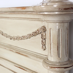 Meubles d'hôtel les plus vendus, lit en bois d'acajou, prouvé d'être robuste, numéro de série 1355, design classique vintage - Product Image 6