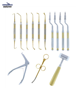 Kit Sinus Manuel de Marque Personnalisée Gold Signature Line Classe I 14 pièces Approuvé CE - Product Image 1