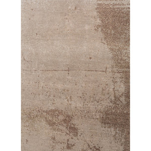 พรมขนสัตว์และไหมไผ่ถักมือสีเบจและสีน้ำตาล ขนาด 9x12 ฟุต รูปทรงสี่เหลี่ยมผืนผ้า สำหรับห้องนั่งเล่นหรือทางเดินในบ้าน-AKWB-3564 - Product Image 3