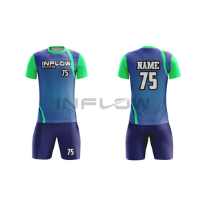 เสื้อฟุตบอลโพลีเอสเตอร์ 100% สั่งทำพิเศษ พร้อมโลโก้ด้านหน้า แห้งเร็วสำหรับฤดูหนาว เสื้อทีม - Product Image 5