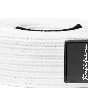Ceinture de Jiu-Jitsu de qualité supérieure, ceinture blanche de BJJ Pro, double cœur, 100% coton, tissage perlé, ceinture d'entraînement et de compétition - Product Image 6
