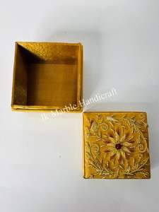 Estilo Personalizado con Hermoso Patrón Bordado, Trabajo a Mano, Tela de Seda y Chenilla, Almacenamiento, Mejor Precio al por Mayor - Product Image 6