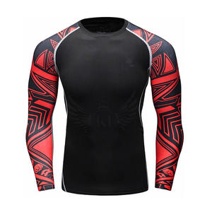 Manches courtes hommes costume haute qualité surf Rash Guard manches courtes confortable Rash Guard vêtements de sport - Product Image 1