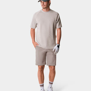 OEM personalizado propio logotipo de la marca de manga corta de alta calidad de los hombres de camisetas 100% algodón transpirable liso de peso pesado de talla grande camiseta - Product Image 1