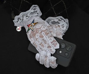Wholesale 2025 Customized OEM White <b>Black</b> <b>Lace</b> Gloves Comfortable Breathable Anti Pilling Low Price Glove Embroidery Patch <b>Lace</b> - Product Image 1