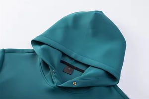 Wholesale Custom Printed Logo Gym Hoodies 100% Cotton Fleece Eco-Friendly Men's Sweatshirts High Quality Fabric - Product Image 5