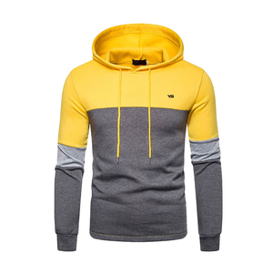 Venta al por mayor de moda de los hombres de gran tamaño Pullover Fleece Hoodie Nuevo diseño con opción multicolor y logotipo personalizado Imprimir para el invierno - Product Image 6