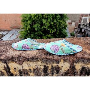 New Arrival Lightweight Bedroom Winter Shoes <b>Slippers</b> 100% Cotton with Horizontal Quilt-stitching All Indoor <b>Slipper</b> - Product Image 3