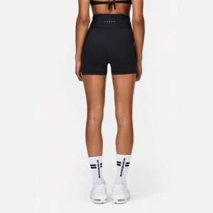 Respirant Taille haute Tissu fonctionnel 75% polyester, 25% élasthanne Unity Noir Alma Hot pants Respirant - Product Image 2