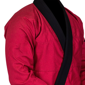 Kimono de judo de compétition, coutures renforcées, polyester/coton, séchage rapide, respirant, unisexe, vêtements d'arts martiaux, devant - Product Image 2