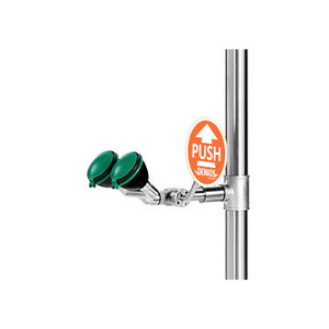 Doccia corporea con doccia oculare, acciaio inossidabile, montaggio a pavimento, BR 832095, DVGW - Product Image 2