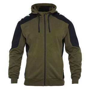 Plain Thick 500gsm Boxy Blank Hoodie Mens Cotton Oversized Fleece Custom Hoodie Manufacturer Heavyweight <b>Cropped</b> <b>Zip</b> <b>up</b> Hoodie - Product Image 2