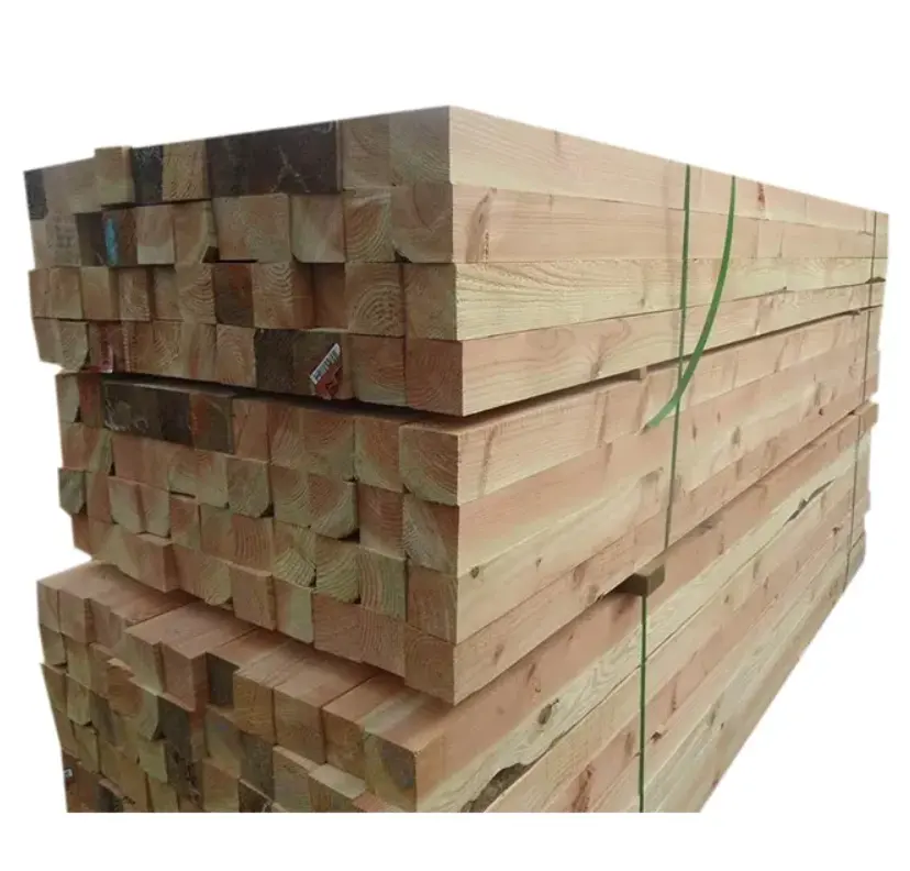 Heiß verkaufende Holzbau Kiefer/Douglasie/Gummi holz/Paulo wnia Holz 2x4 Holz zu verkaufen