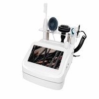 Analyseur de cheveux, de peau et de cuir chevelu professionnel portable 5 en 1 avec système de détection par caméra HD 200X, technologie de topographie 3D, compatible Wi-Fi
