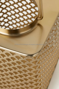 Best Selling Golden Die Cutting Finished <b>Hanging</b> Lantern For Home Decor Hotel And Restaurants In Wholesale price - Product Image 4