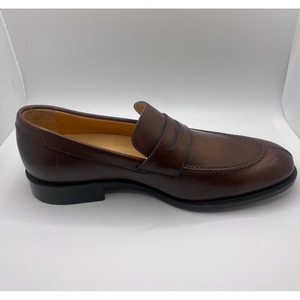 รองเท้าโลฟเฟอร์หนังอิตาลีทำมือสุดหรูสำหรับผู้ชาย - Product Image 1