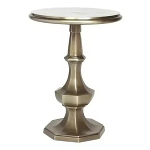 Mesa central de metal de alta calidad en muebles de estilo de fundición moderna perfecta para el hogar, sala de estar, café, uso decorativo - Product Image 3