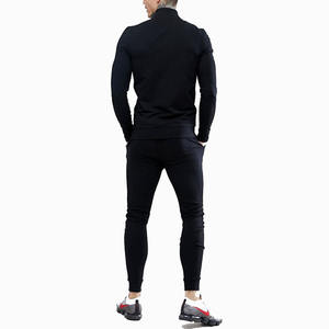 ชุดวอร์มผู้ชายระบายอากาศได้ดีไซส์ใหญ่พิเศษชุดวอร์มสีพื้นชุดวอร์มแฟชั่นสำหรับผู้ชาย - Product Image 2