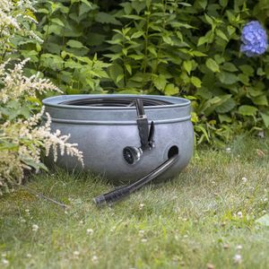Pots à tuyaux métalliques durables pour dissimuler soigneusement les tuyaux d'extérieur tout en rehaussant l'atmosphère du jardin. - Product Image 5
