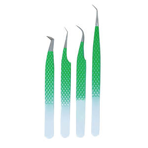 แหนบถอนขนตาแหนบคิ้วแบบสแตนเลส45องศา - Product Image 1