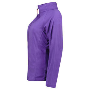 Vêtements de sport lourds pour femmes, veste polaire de luxe, veste à fermeture éclair respirante et douce avec logo personnalisé, vente en gros - Product Image 4