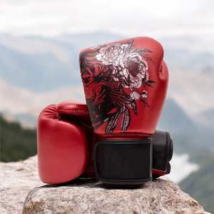 Wholesale Customized Size 10OZ 12OZ 14OZ <b>16OZ</b> Sparring Training <b>Boxing</b> <b>Gloves</b> High Quality Synthetic Leather - Product Image 2