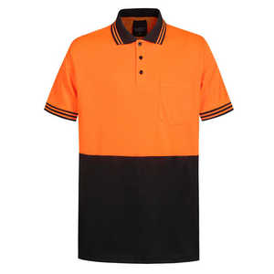 เสื้อโปโลผ้าฝ้ายพรีเมียมแบบยูนิเซ็กซ์ขายส่ง รับทำโลโก้ตามสั่ง OEM - Product Image 1