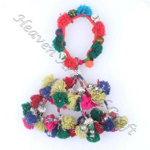 Pulsera de cuentas de semilla con borla, brazalete de Estilo Vintage indio, de estilo gitano antiguo, de último diseño - Product Image 6