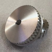 Poulie T5 48T pour courroie de distribution de 10 mm de largeur, pour machines à enrouler, machines d'impression, machines textiles, imprimantes 3D, rotogravure, flexographie, aluminium