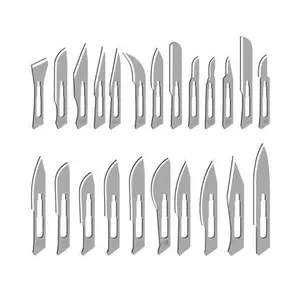 Vente en ligne de lame de scalpel chirurgical en acier fabriqué au Pakistan Scalpels chirurgicaux Ce Medical Surgery Pk Manual Logo personnalisé Accepter - Product Image 1