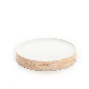 Luxury Handcrafted mop Inlay Light Blue Decorative Tray Premium Quality Serving Plate for Home Decor and Entertaining Guests - Product Image 3