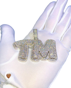 Bijou personnalisé en or jaune 18 carats avec nom, style hip-hop, plaqué or, diamants Moissanite certifiés GRA, forme animale, cadeau personnalisé - Product Image 2