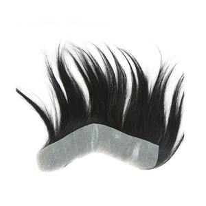 Venta al por mayor de 8 pulgadas de longitud de varios colores fabricante de muestras gratis Remy pelo onda natural pelo indio mono Sistema de pelo - Product Image 1