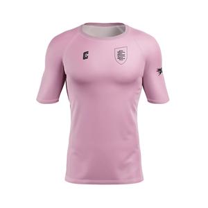 Camiseta de Manga Corta Transpirable para Hombre, Protección Solar UPF50+, Color Rosa - Product Image 1