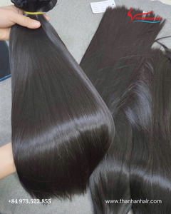 Listo para enviar, cabello vietnamita sin procesar, paquete de cabello humano crudo, paquete de trama recta Natural, paquete de cabello de trama, precio al por mayor - Product Image 2