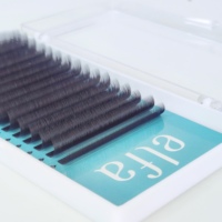 Meilleur prix OEM Extensions de cils synthétiques personnalisées en vison coréen, sans cruauté, naturelles, longues, marque privée, Vietnam