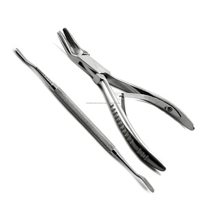 Bone Rongeur <b>Pliers</b> Stainless Steel Orthopedic Surgical Manual Instrument <b>Set</b> for Hospital and Clinic Use CE ISO13485 Certified - Product Image 2