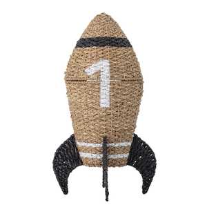 ตะกร้าใส่ของสำหรับเด็กตะกร้าใส่จรวดหญ้าทะเลดีไซน์ใหม่ - Product Image 1