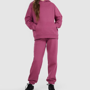 ชุดวอร์มแบบสวมศีรษะของเด็กผู้หญิงชุดวอร์มแบบสวมหัวมีฮู้ดเสื้อลำลองระบายอากาศได้คุณภาพระดับพรีเมียม - Product Image 1