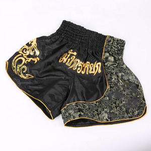 Pantalones cortos de Karate MMA estilo profesional para hombre superventas Kick Boxing Jiu Jitsu Fight Wear impresión por sublimación entrenamiento de artes marciales - Product Image 6