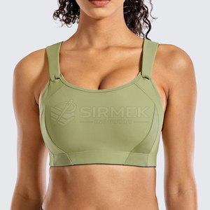 Soutien-gorge de sport confortable et offrant un bon maintien, avec bretelles réglables, fabriqué en tissu doux à séchage rapide, adapté aux entraînements. - Product Image 3