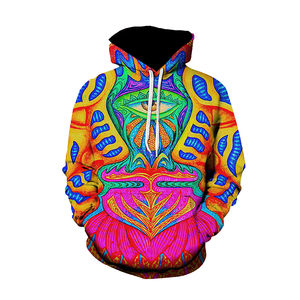 Sudaderas con Capucha de Invierno Sublimadas con Estampado de Serigrafía Bordada Personalizada al por Mayor, 100% Algodón, Colores Personalizados, Transpirables - Product Image 4