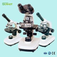 Microscope Manufacturers Economical Monocular Optics Stereo Biological Laboratory Microscope for Education Kids with LED N-100A