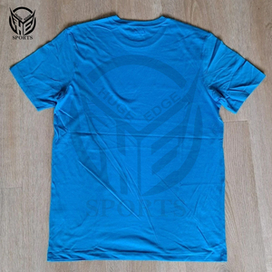 T-shirt d'été décontracté à col rond en coton de haute qualité pour hommes en gros pour hommes - Product Image 6