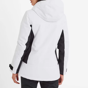 Conjunto de esquí ajustado para mujer, traje de invierno para exteriores, cortavientos, impermeable, con cremallera y aislamiento térmico para snowboard. - Product Image 3