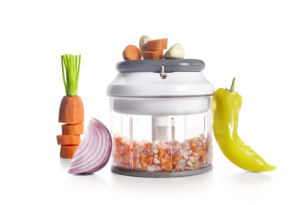 Tritatutto manuale in acciaio inossidabile e plastica, 700 ml. (Ibili 750350) - Product Image 2